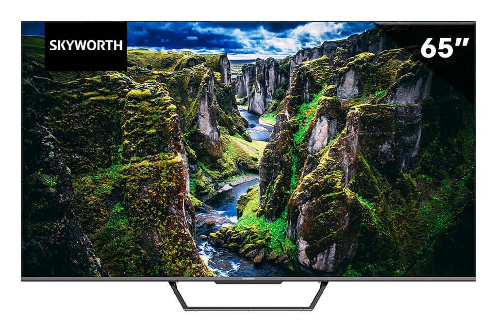SKYWORTH 65”  UHD QLED Google TV