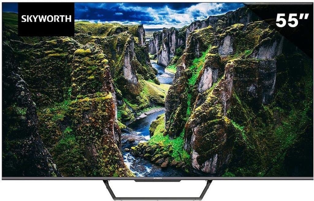 SKYWORTH 55”  UHD QLED Google TV