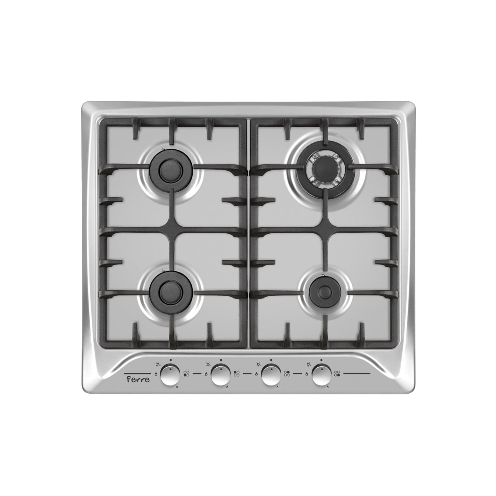 Ferre 60cm Gas Hob Inox