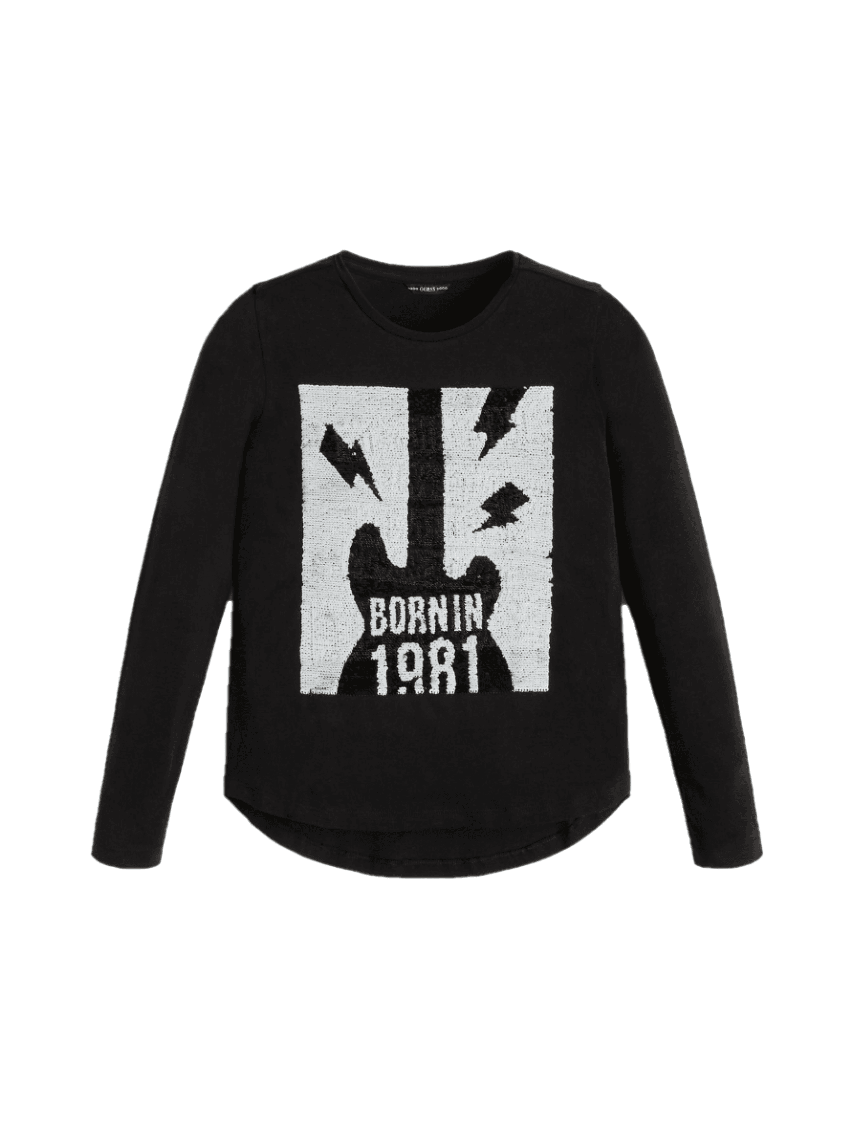 GUESS KIDS LS T-SHIRT REVERSIBLE SEQUINS