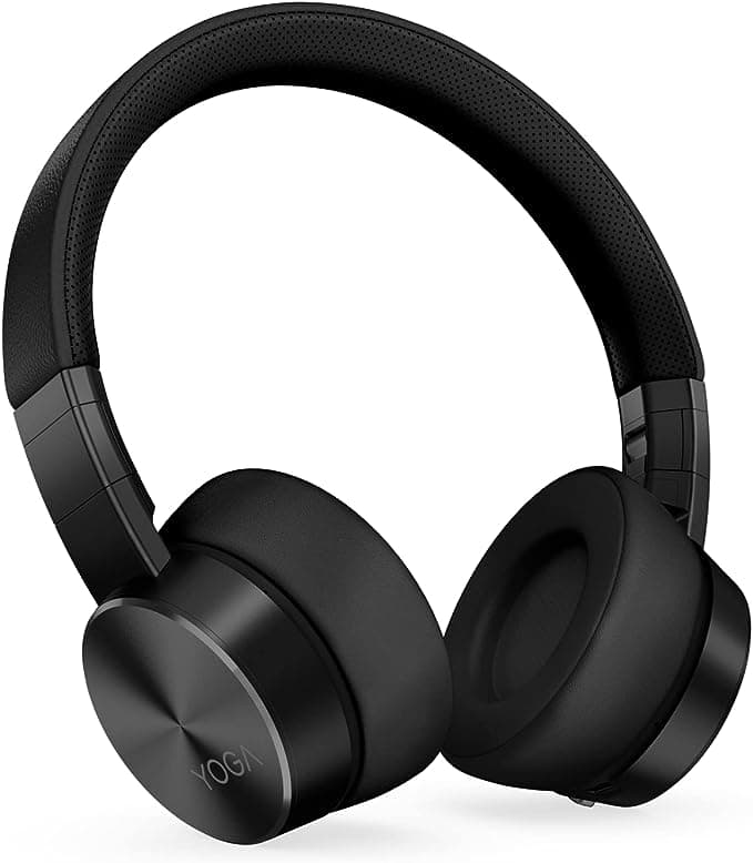 Lenovo Yoga Active Noise Cancellation Headphones, Wireless On-Ear Headphones