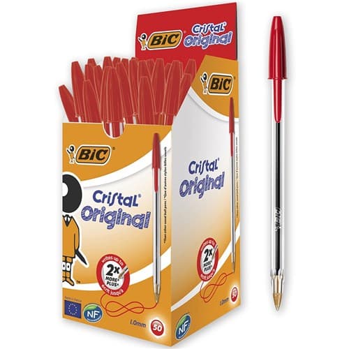 BIC CRYSTAL PEN RED