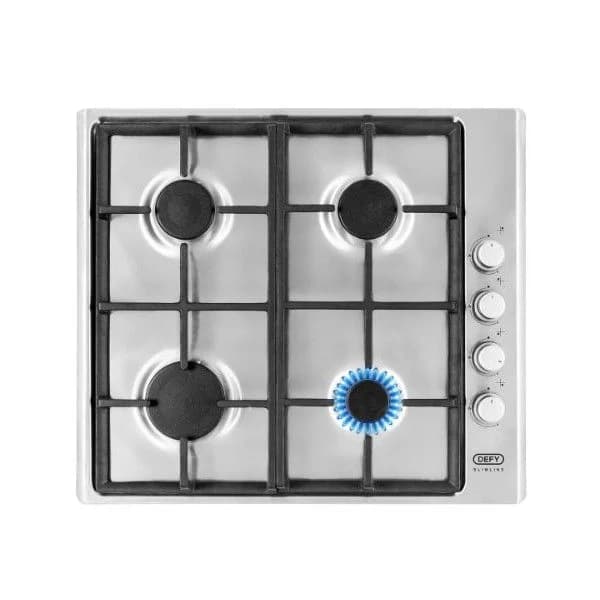 HOB DEFY GAS 4 BURNER S/STEEL 600...