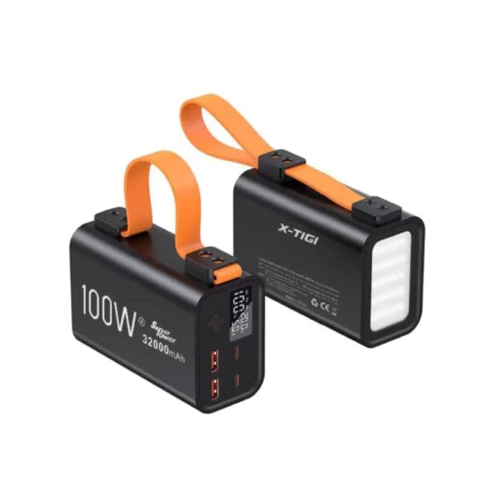 X-TIGI 32,000mAh Polymer - Ion Power Bank 100W SP320